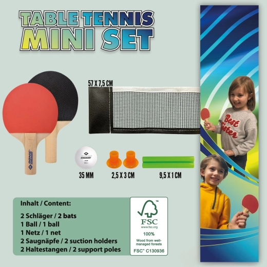 Donic-Schildkröt mini komplet za namizni tenis