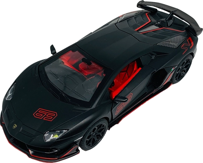 Kovinski model Lamborghini Aventador SVJ v merilu 1 : 32