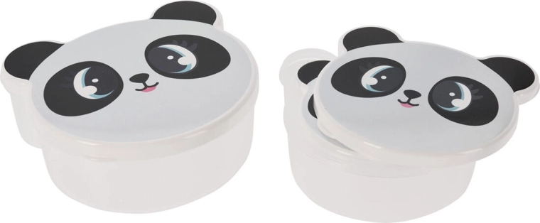 Otroške škatle za malico Živalice, set 4 kosov (200–750 ml)