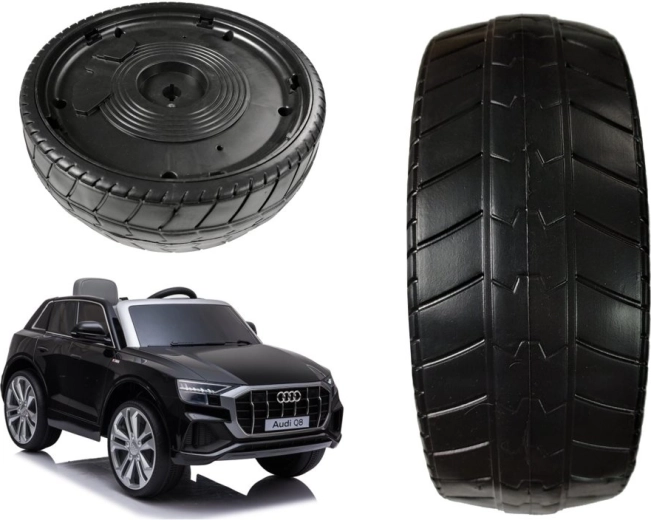 Rear EVA wheel for ride-on car JJ2066 Audi Q8 - 1 piece