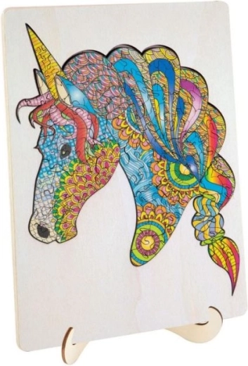 Wooden Puzzle Unicorn 137 Pieces