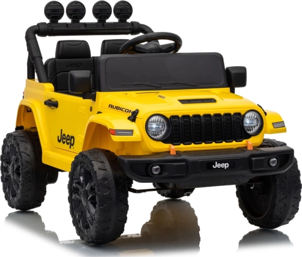 Električni avto Jeep Rubicon 24 V rumen