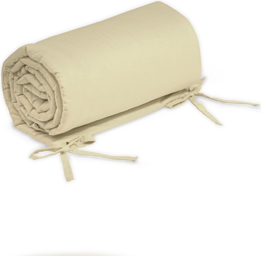 Petite&Mars zaščitni obrobnik za posteljico Tilly Max light beige 360 cm