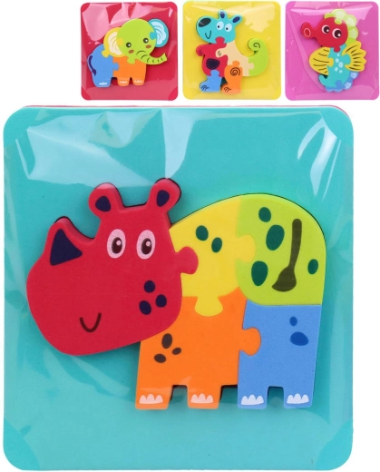 Penasta sestavljanka živalca za v kad – 1 kos