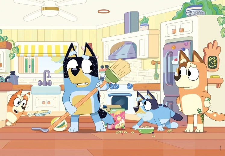 Sestavljanka CLEMENTONI Bluey 60 kosov