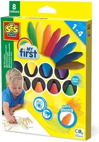 SES Creative My First voščenke – 8 barv