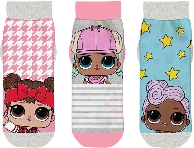L.O.L. Surprise! Ankle Socks - 3 Pairs