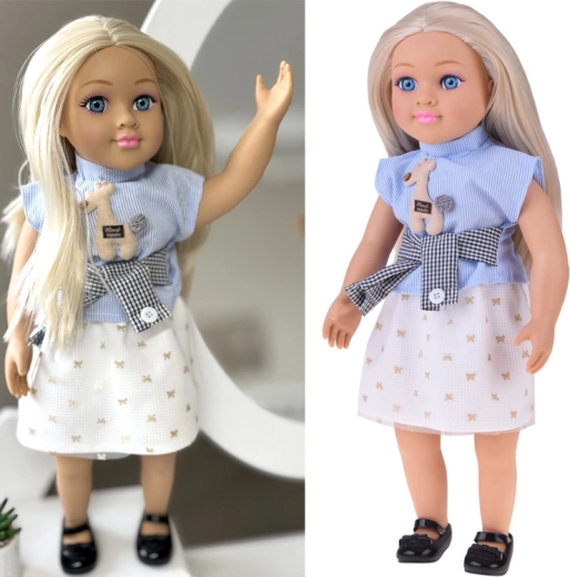 Velika modna lutka May May, 48 cm, z melodijo in mehkim telesom