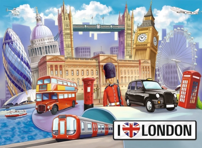 Puzzle London XXL - 100 koščkov