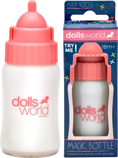 Čarobna steklenička z zvoki dojenčka Dolls World