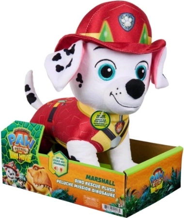 Interactive Marshall Paw Patrol Plush Toy, 25 cm