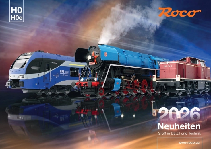 Roco katalog novosti 2026 v angleščini