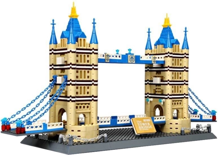 Gradbena sestavljanka ZGRADBE TOWER BRIDGE 1054 kosov