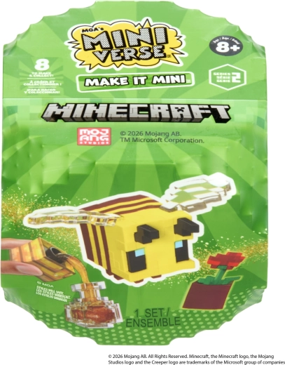 MGA's Miniverse Make It Mini Minecraft, serija 2 – 1 kos