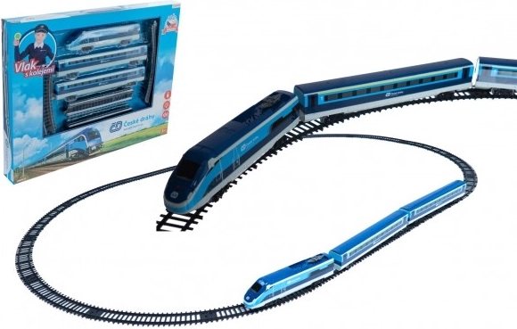 Vlakovni set Češke železnice z zvoki in lučjo