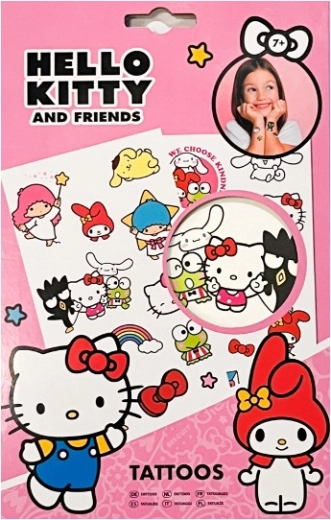 Začasni tatu Hello Kitty