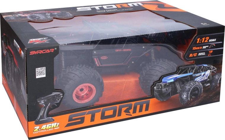 Kovinski terenski RC buggy Max z daljinskim upravljanjem, 34 cm