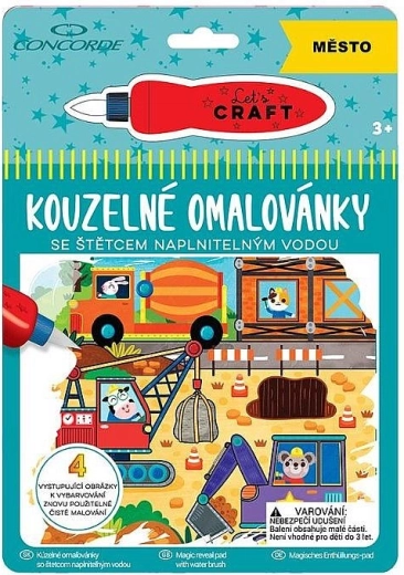 Čarobne pobarvanke CONCORDE – mesto