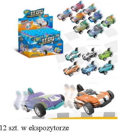 Avto akrobat s presenečenjem – dirkalni avtomobilček z navijalnim pogonom