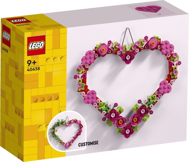LEGO okrasje v obliki srca