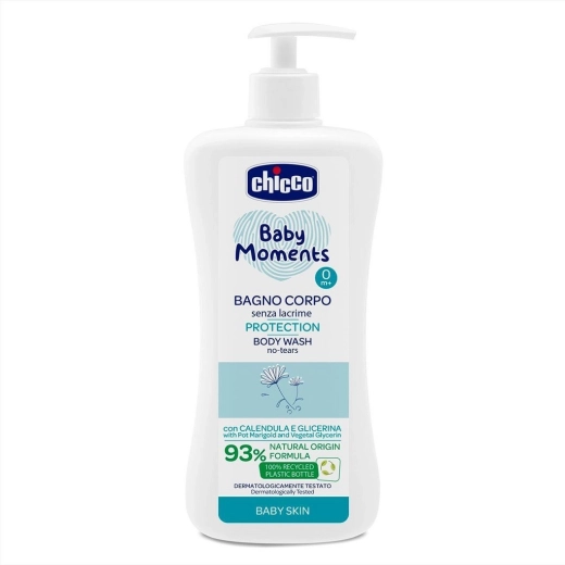 Chicco gel za prhanje Baby Moments Protection 500 ml