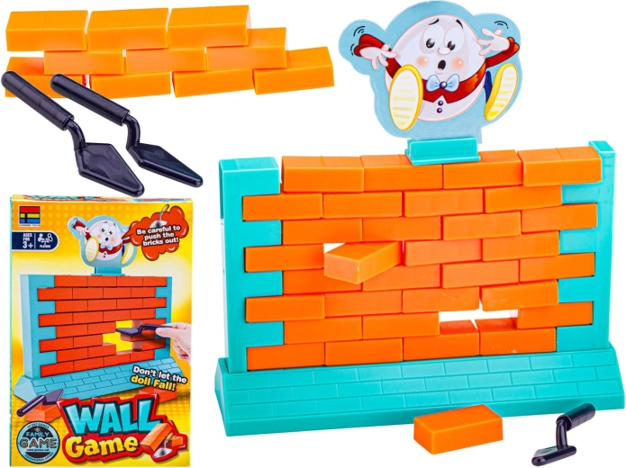 Skill game Build a wall – falling egg