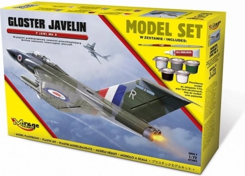 Plastični model letala Gloster Javelin F(AW) Mk.9 1:72