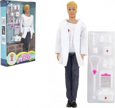 Punčka zdravnica z dodatki 30 cm