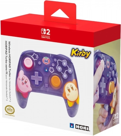 Brezžični krmilnik HORI Wireless HORIPAD Turbo Kirby and Waddle Dee za Nintendo Switch 2