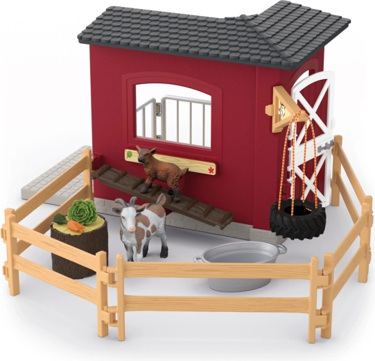Kozji hlev SCHLEICH Farm World – igralni set za otroke