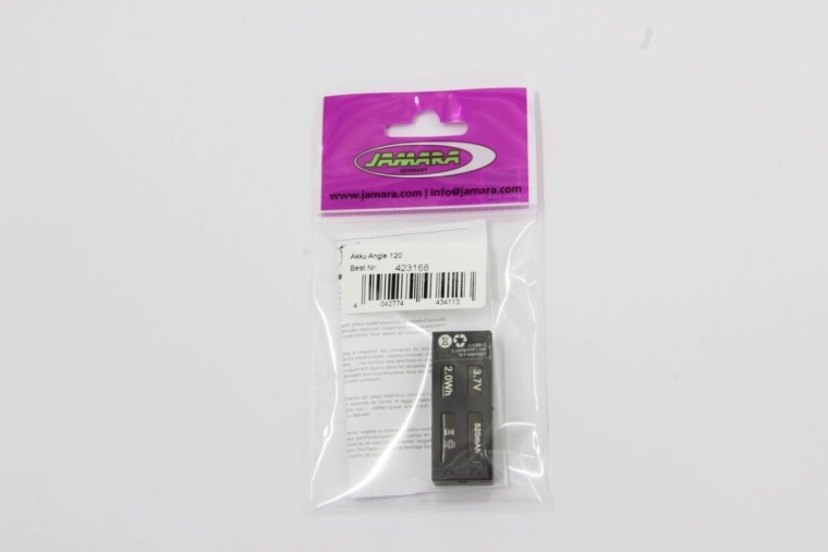 Jamara LiPo baterija Angle 120 3,7 V 520 mAh 1,92 Wh - 1 kos