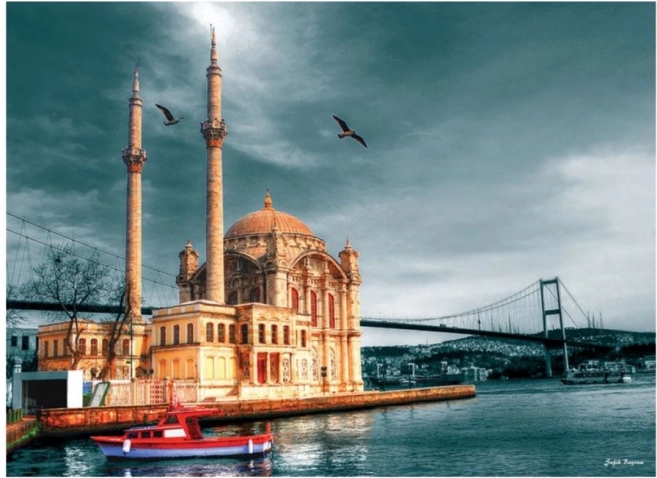 Sestavljanka Mošeja Ortaköy, Istanbul 1000 kosov
