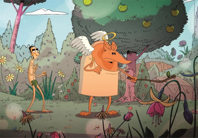 Sestavljanka CLEMENTONI Netflix Ta svet me ne bo zlomil (Zerocalcare II) 1000 kosov