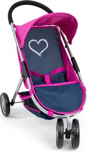 Trikolesnik za punčke Susie Prestige Navy