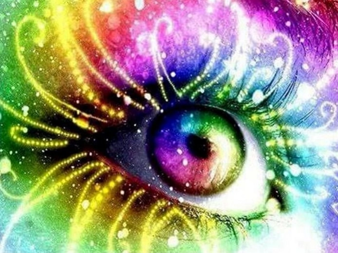 Norimpex diamond painting Eye Color 30 × 40 cm