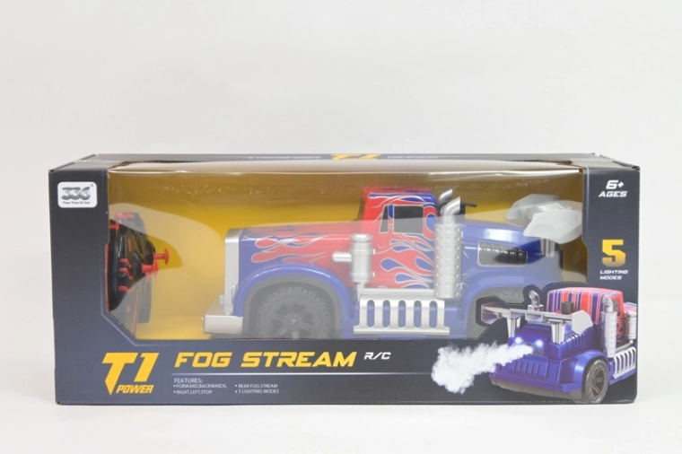 RC monster truck with Fog Stream steam effect