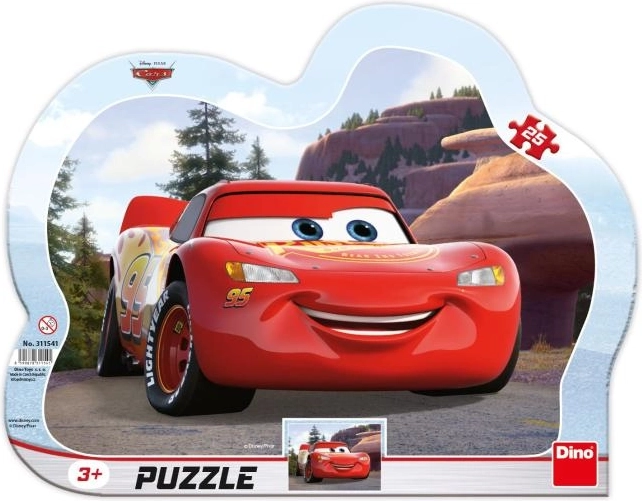 Cars: Strela na izletu otroške puzzle 25 kosov