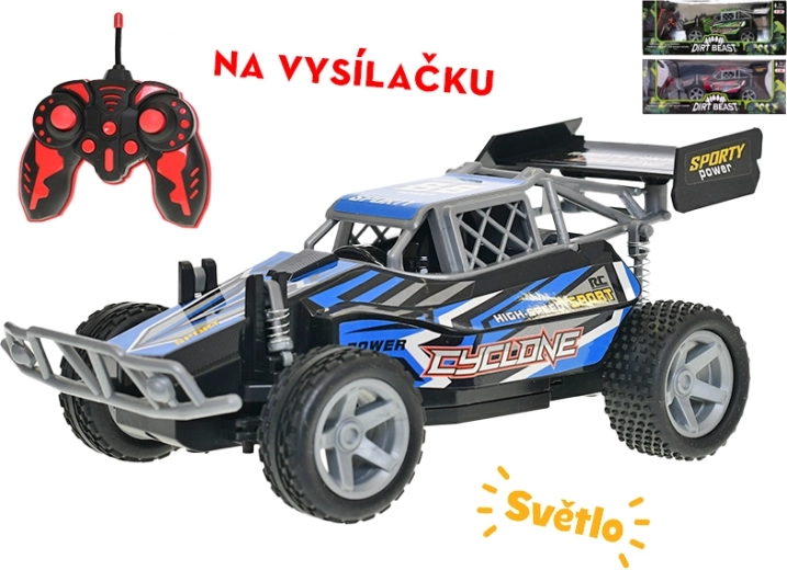 RC terensko buggy 25 cm s popolnim upravljanjem in svetlobnimi učinki