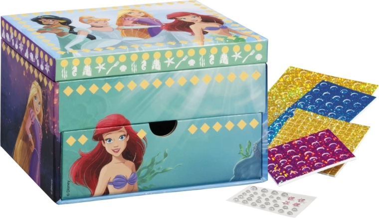 Škatlica za nakit DISNEY PRINCESS – ustvarjalni set TOTUM