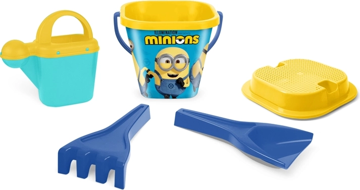 Wader Minionki komplet za pesek, 5-delni