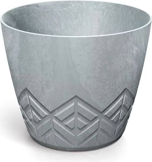 Cvetlični lonec z betonskim učinkom 15,8 cm