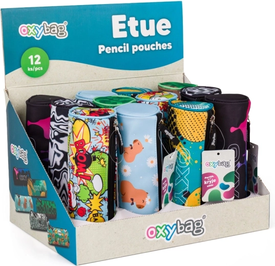 Oxybag peresnica etui okrogla assort (prodajni boks 12 kos)