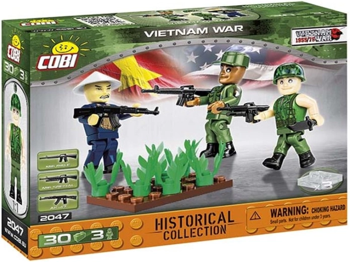 Cobi Historical Collection Vietnam War komplet 3 figuric