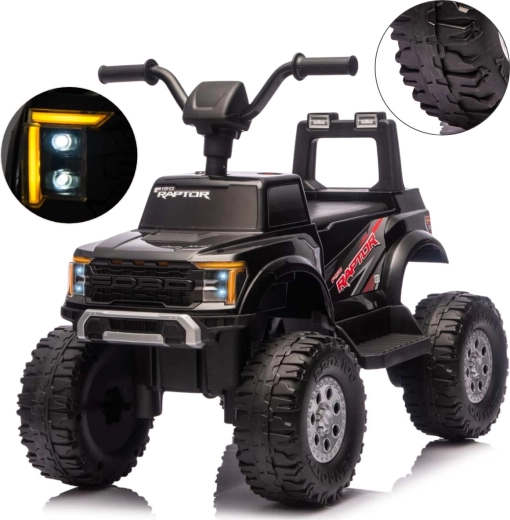 Milly Mally Ford F-150 Raptor električni otroški avto črn