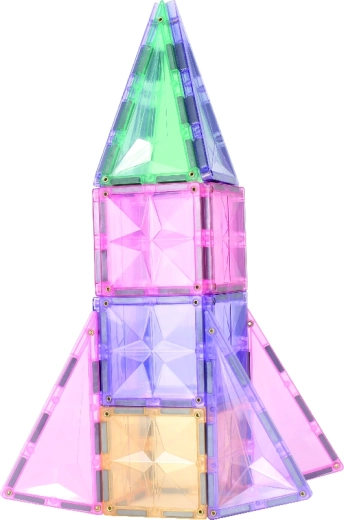 Cleverclixx magnetni gradbeni komplet Petite Pastel Pack (36 kosov)