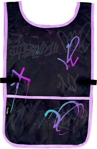 Predpasnik pončo Graffiti Girl za likovne dejavnosti