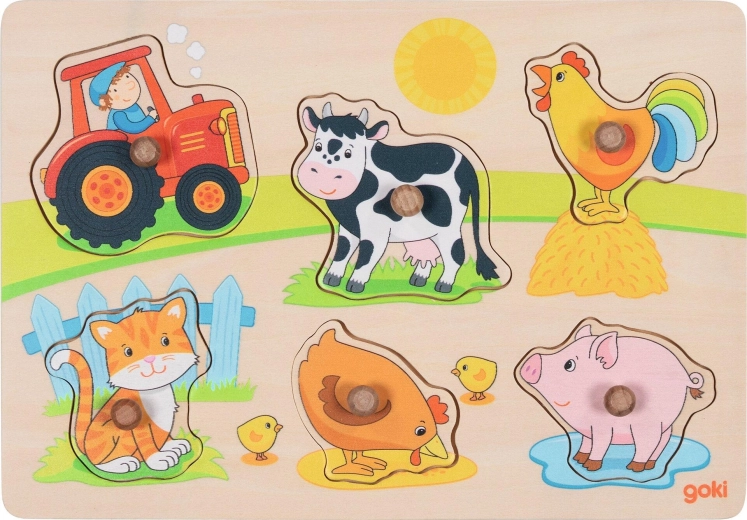 Insert puzzle farm - 1 piece
