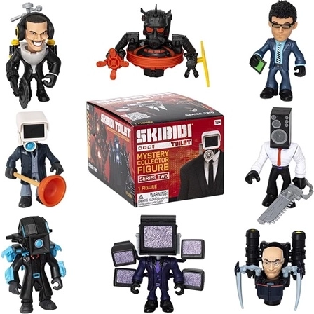 Cobi Skibidi Toilet skrivnostna zbirateljska figurica, serija 2