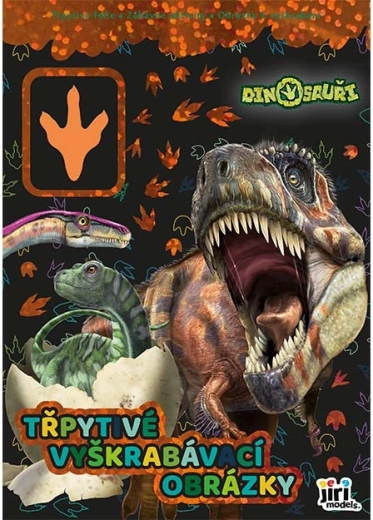 Bleščeče praskanke Dinozavri