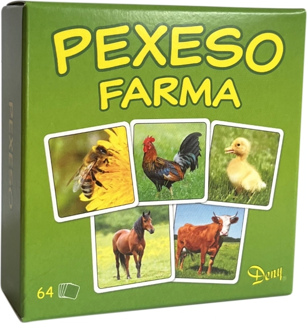 Farma Pexeso igra v škatli
